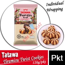 Biscuits, TTW  TATAWA Tiramisu  Cookies With Chocolate 120g (w)
